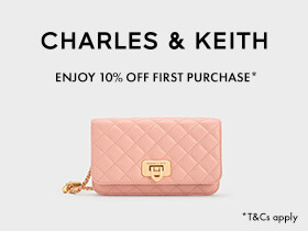 Charles & Keith New Customers Offer: Enjoy 10% OFF on Your First Purchase